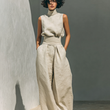 Moda Lusitana - Conjunto de Algodão e Linho