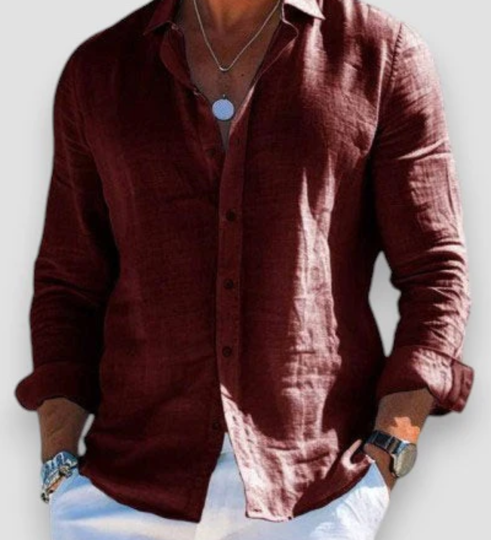 Camisa casual para homem
