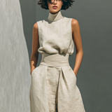Moda Lusitana - Conjunto de Algodão e Linho