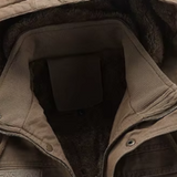 Casaco casual de inverno em algodão