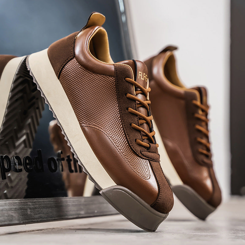 Sapatos de couro italiano