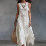 Genève | Vestido comprido sem mangas