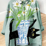 Erna | Blusas florais clássicas