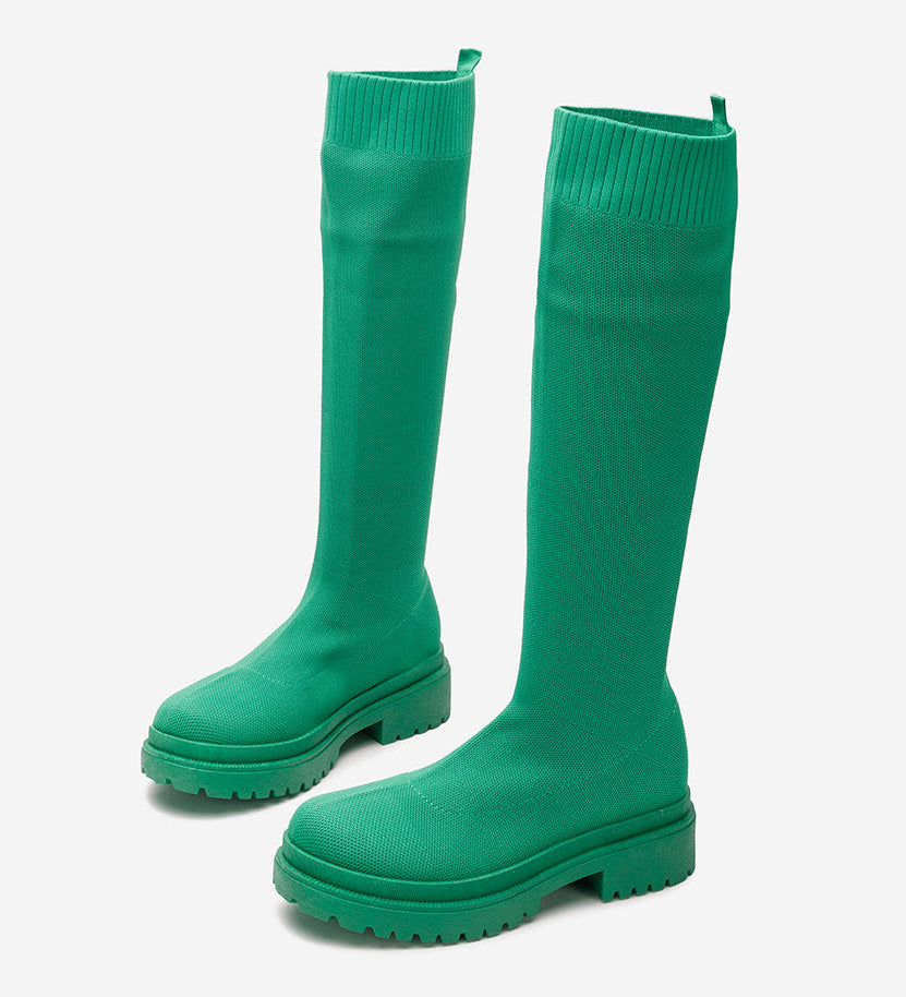 Moda Lusitana - Botas Tricot Confortaveis