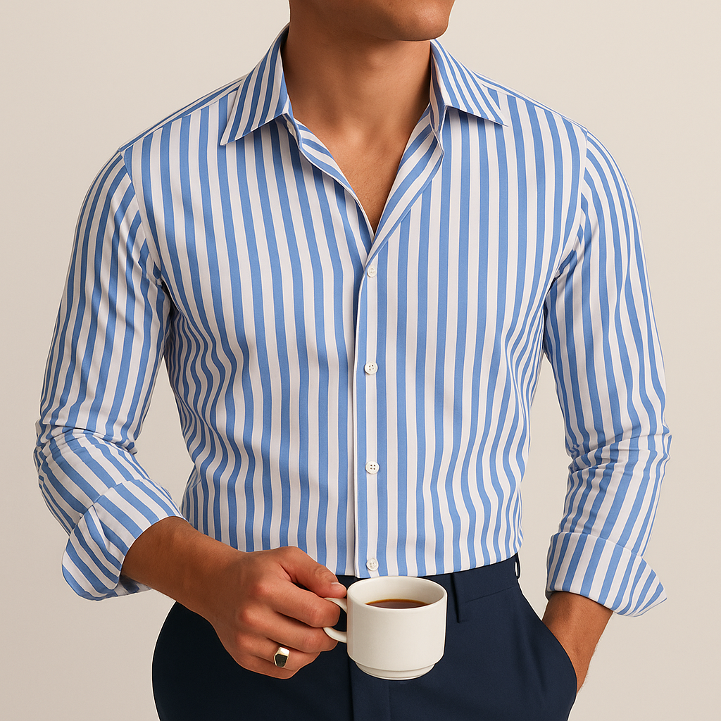 Camisa às riscas Florence