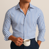 Camisa às riscas Florence