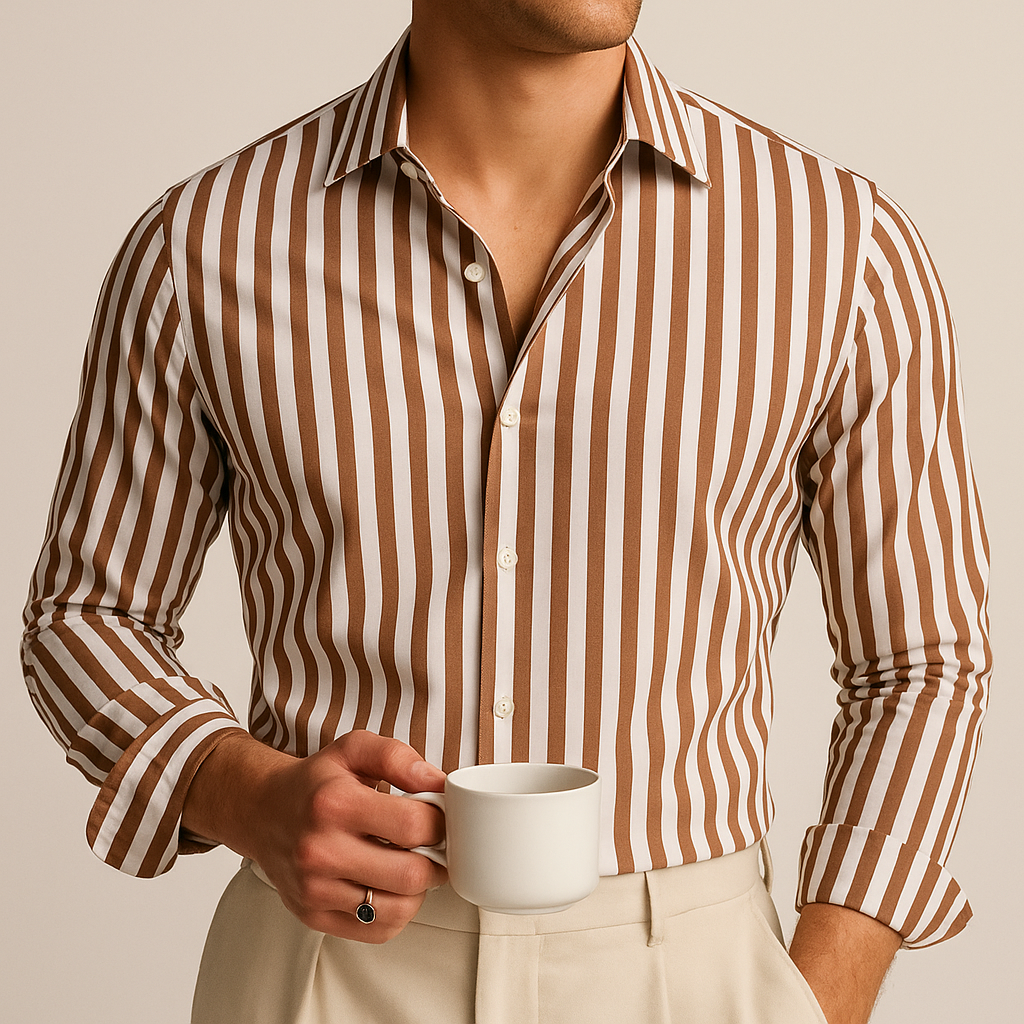 Camisa às riscas Florence