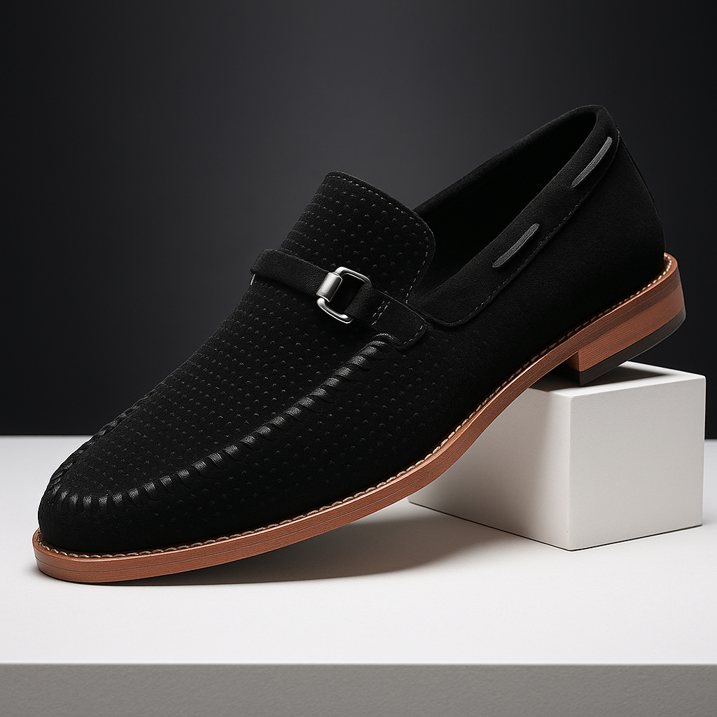 Mocassins de couro chiques