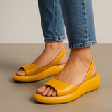 Moda Lusitana - Sandálias Elegantes com Plataforma