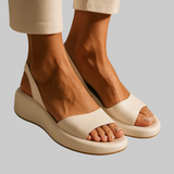 Moda Lusitana - Sandálias Elegantes com Plataforma