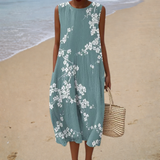 Ärmless Sommardress i Bekväm Design