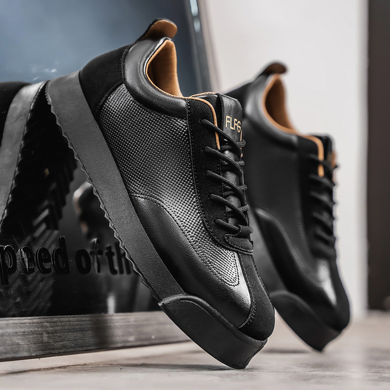 Sapatos de couro italiano