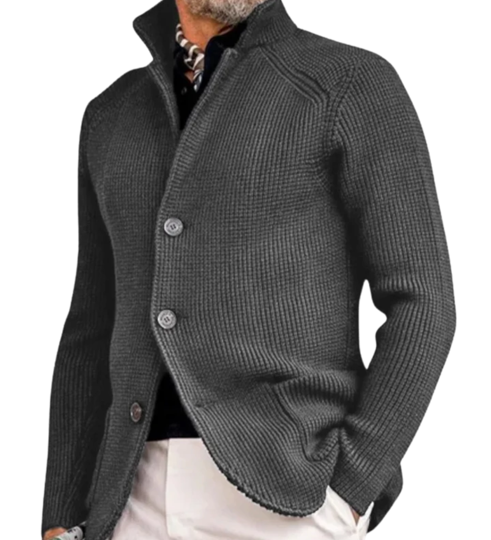 Moda Lusitana - Casaco de Malha Elegante
