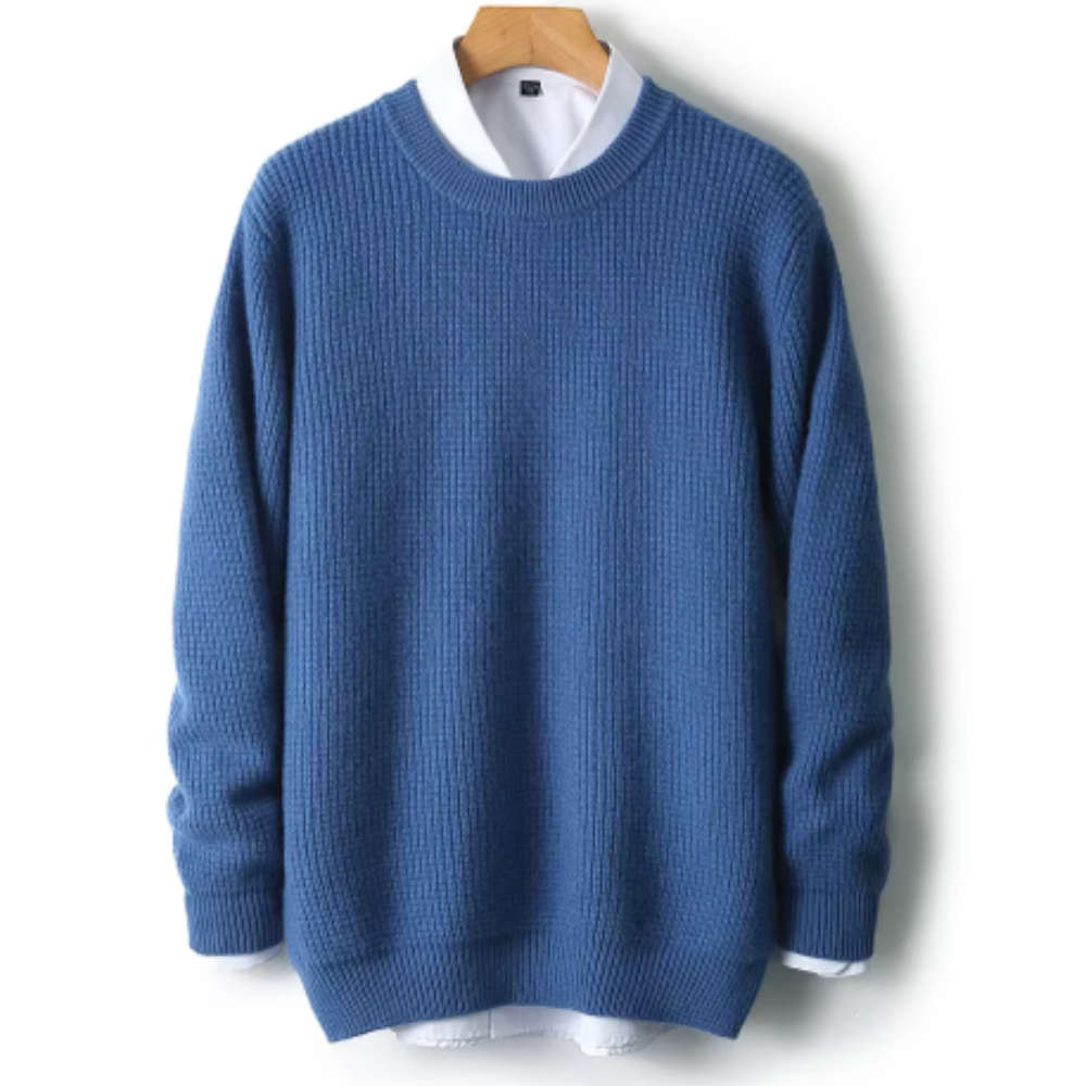Camisola de malha de caxemira elegante