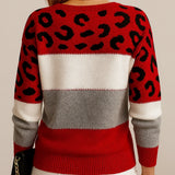 Julieta -  Camisola estampado de leopardo