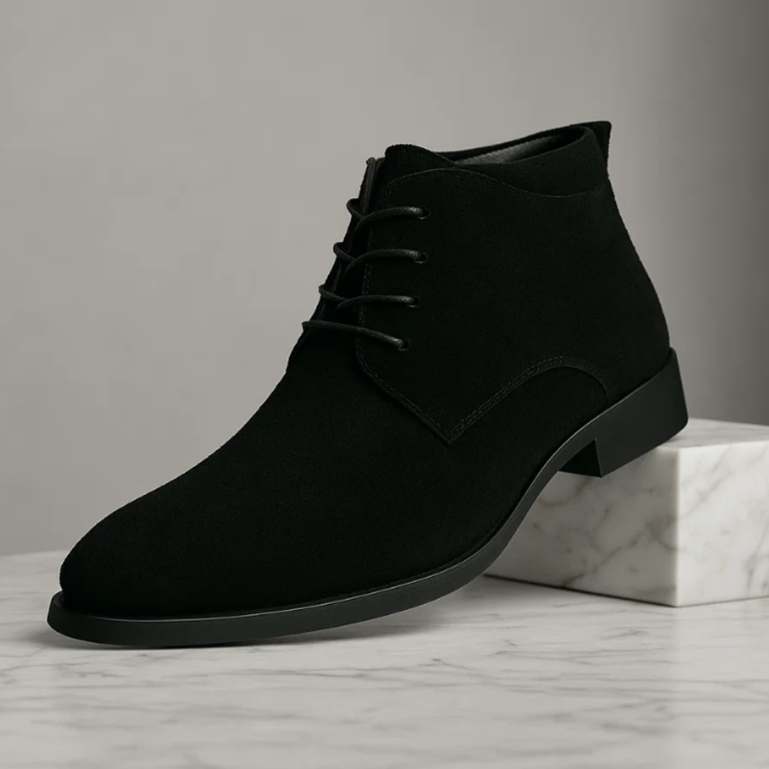 Botas de camurça elegantes