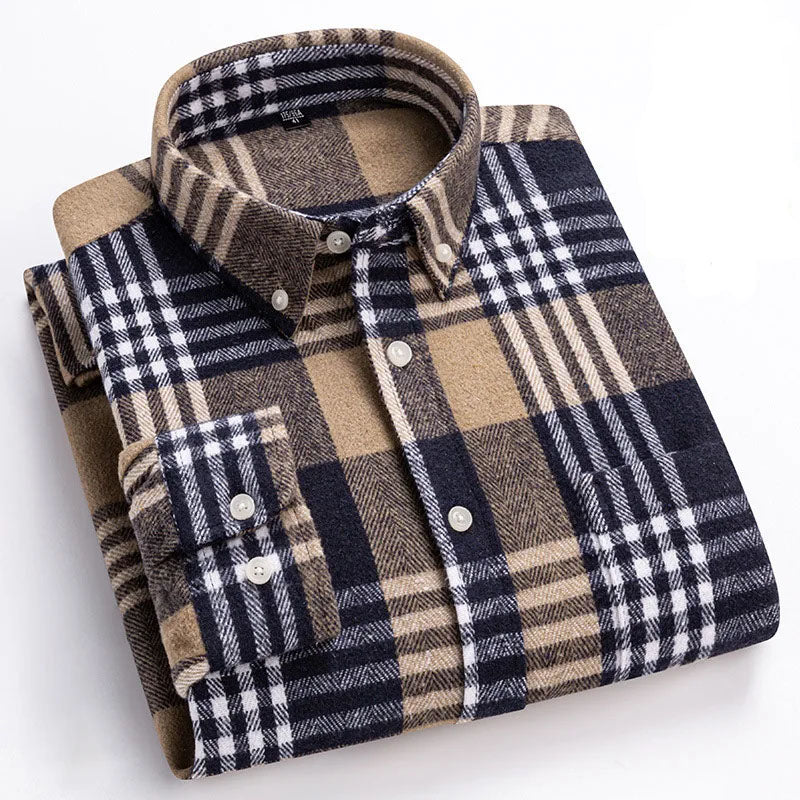 Camisa de algodão chique