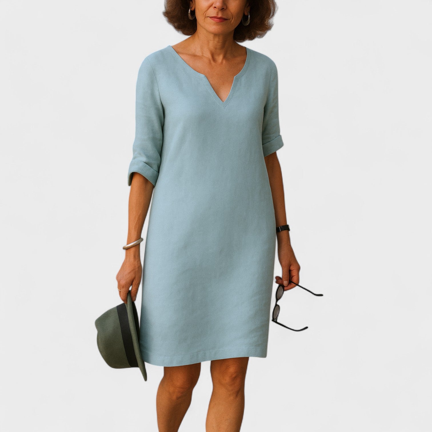 Vestido Elegância sem esforço