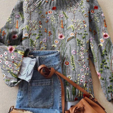 Miriam - Camisola Vintage Floral Intemporal