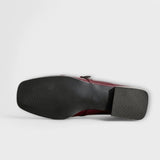 Isabel - Mocassins Bordô