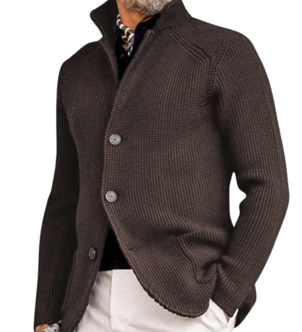 Moda Lusitana - Casaco de Malha Elegante
