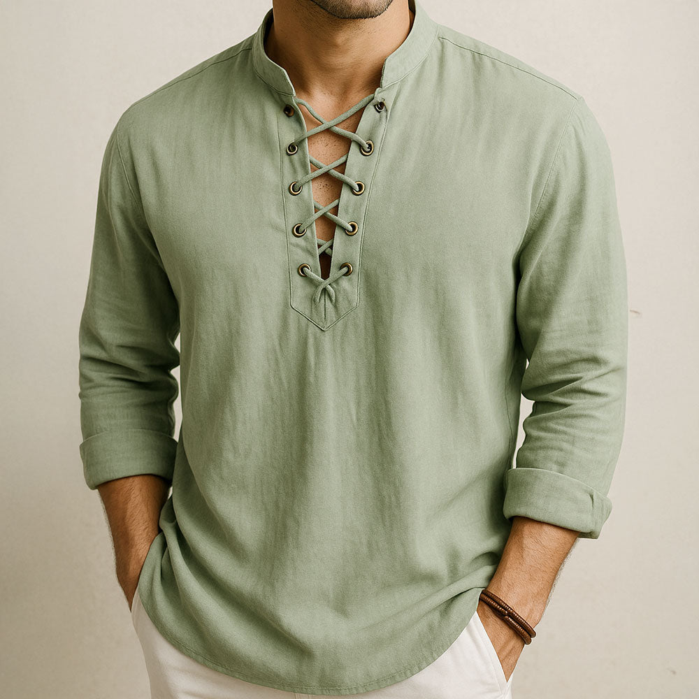 Camisa de praia elegante