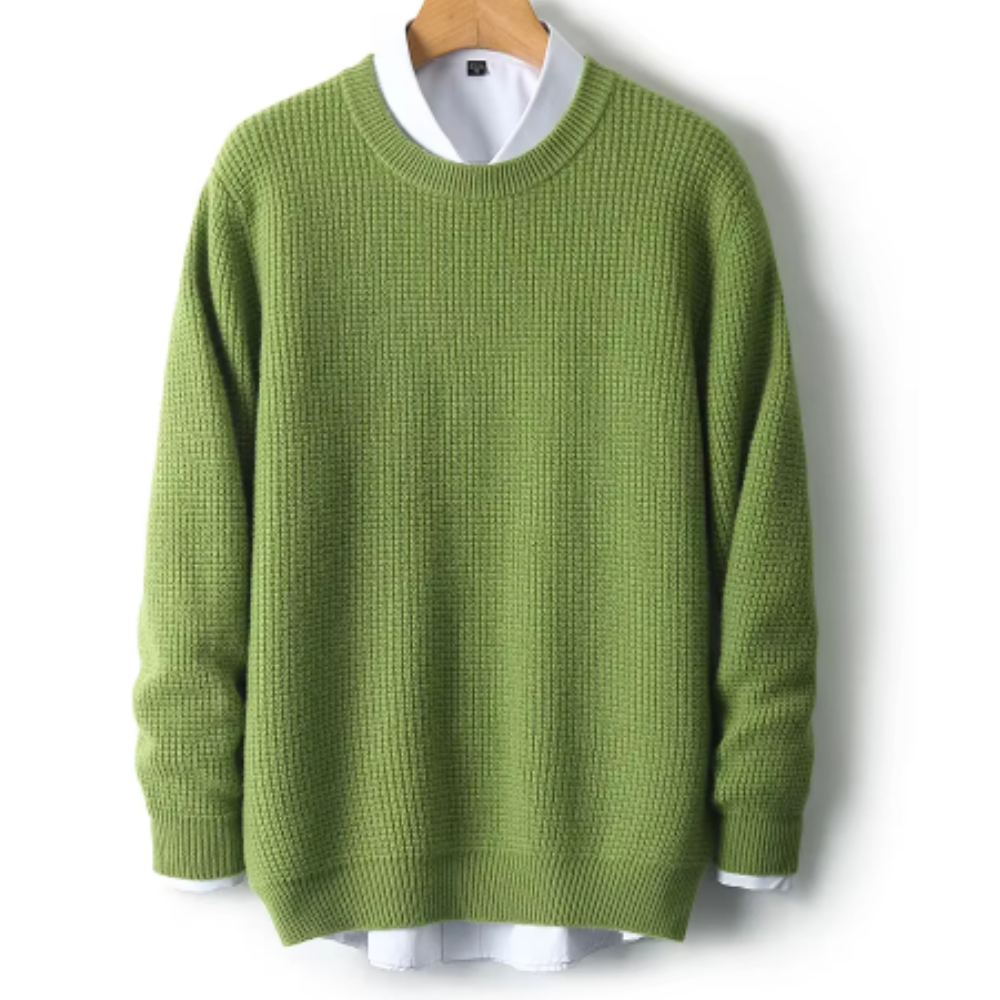 Camisola de malha de caxemira elegante