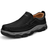 Sapatos de couro elegantes