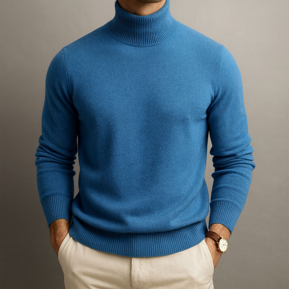Gola alta elegante para homem