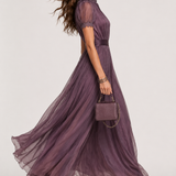 Jacinta Porto |Vestido longo Violeta