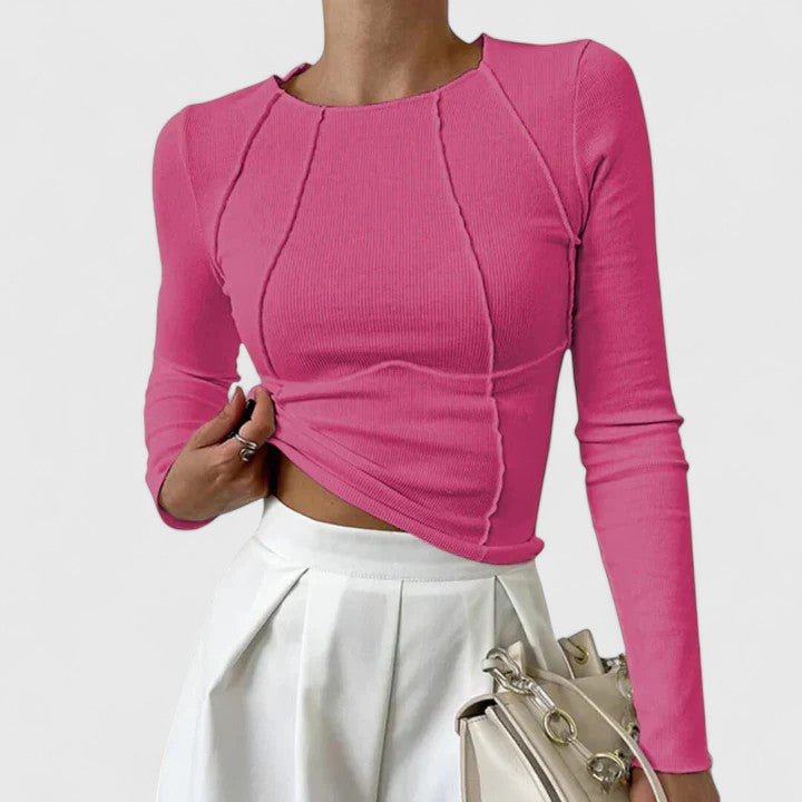 Rozminda | Blusa confortável de manga comprida