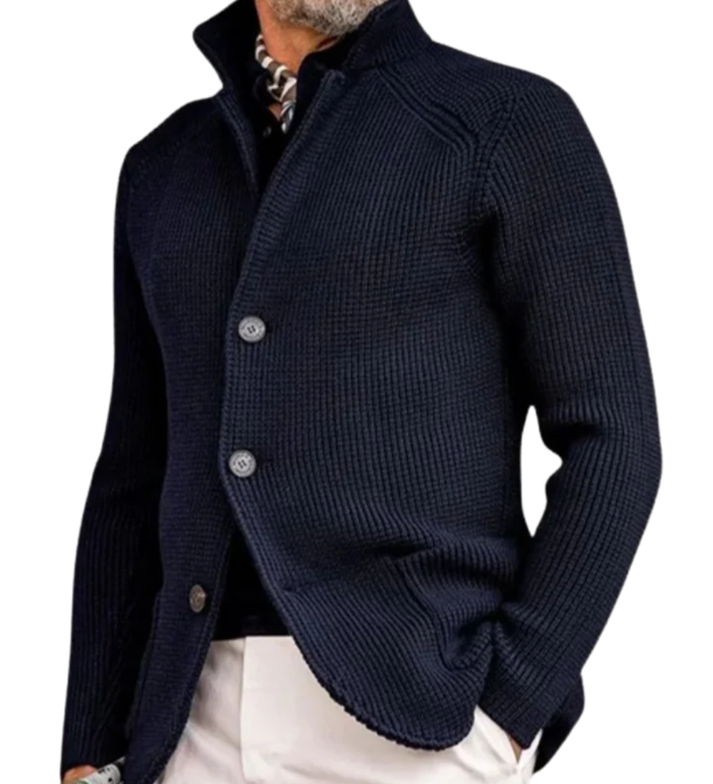 Moda Lusitana - Casaco de Malha Elegante