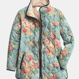Elara | Casaco Floral Matelassé