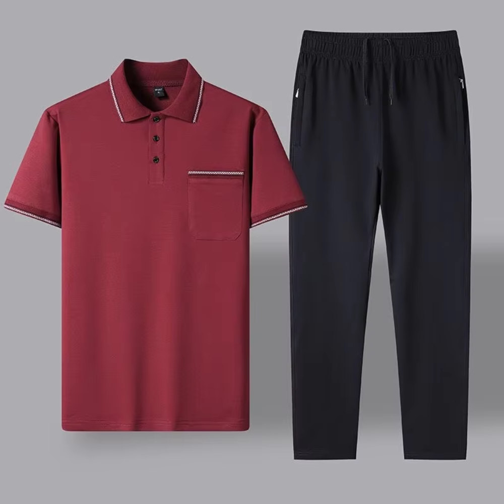 Conjunto pólo de 2 peças