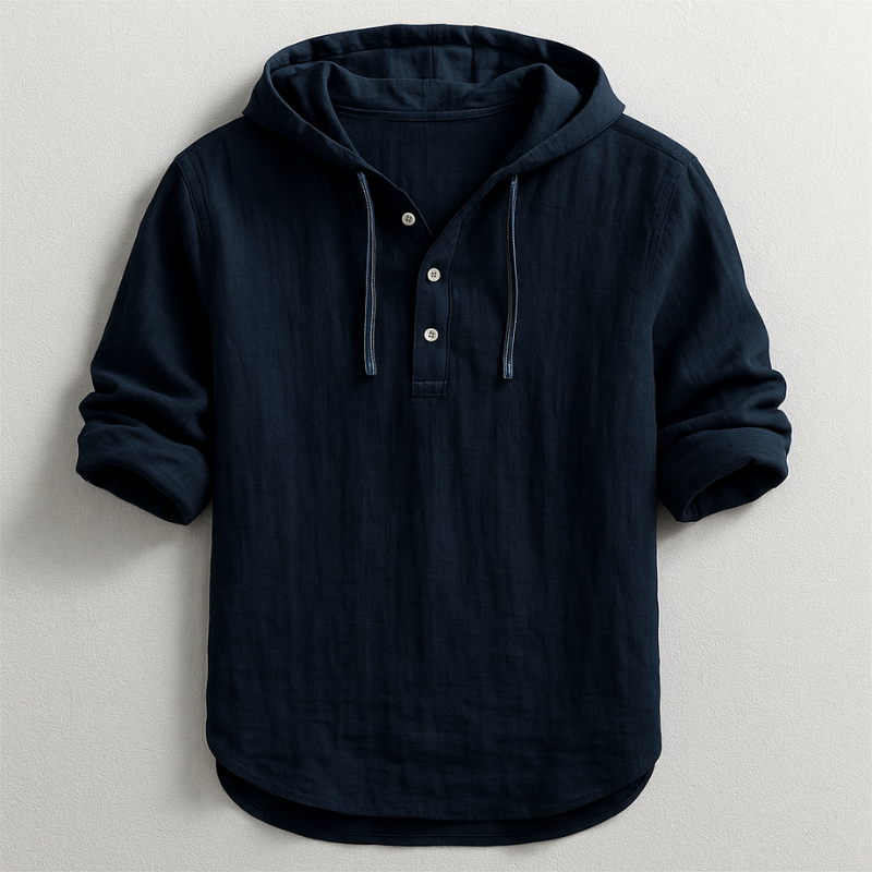 Camisa com capuz elegante