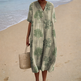 Confortável Vestido de Verão