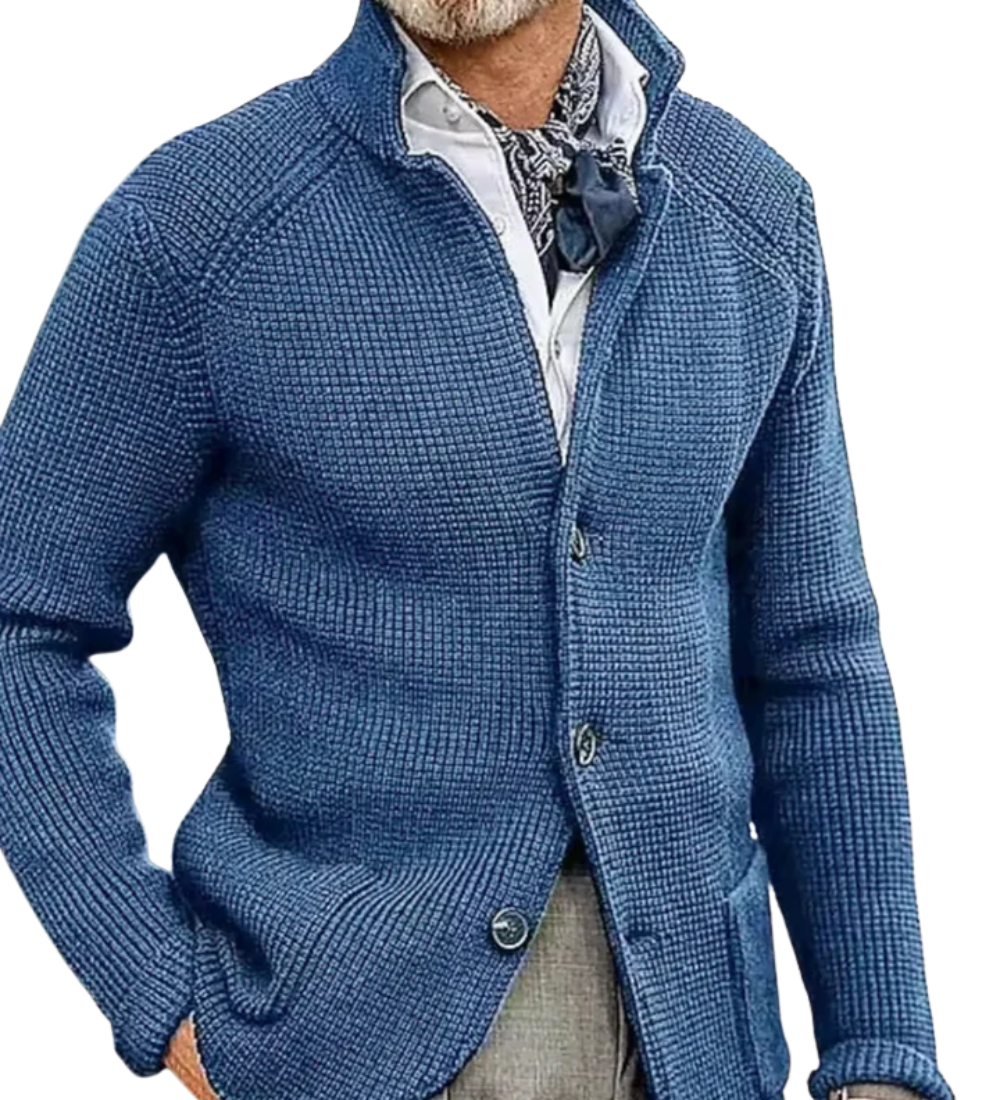Moda Lusitana - Casaco de Malha Elegante