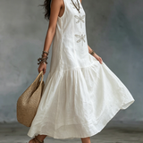 Genève | Vestido comprido sem mangas