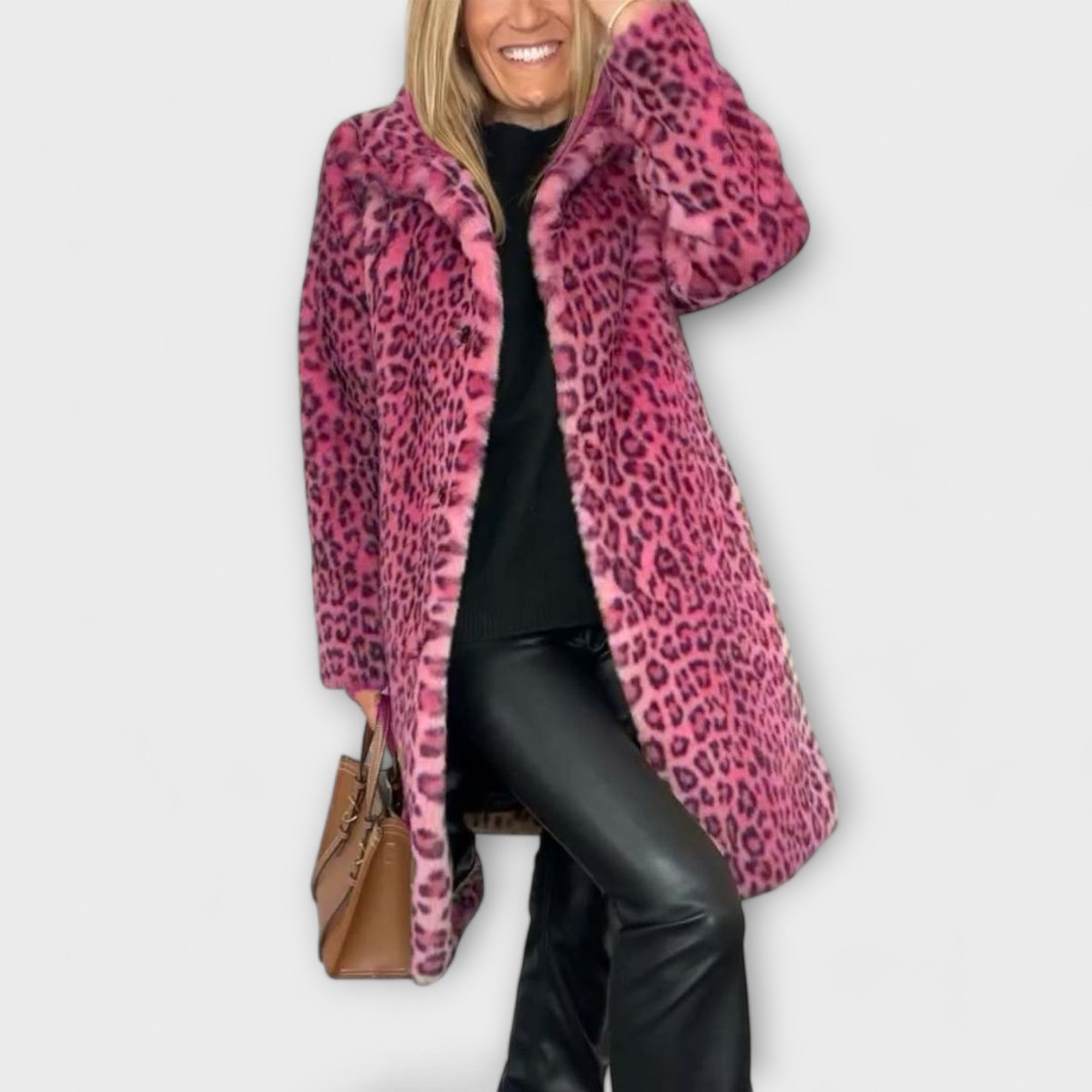 Amara - Casaco com Estampa de Leopardo