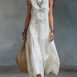 Genève | Vestido comprido sem mangas