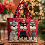 Moda Lusitana - Saco Tote Acolchoado com Cães