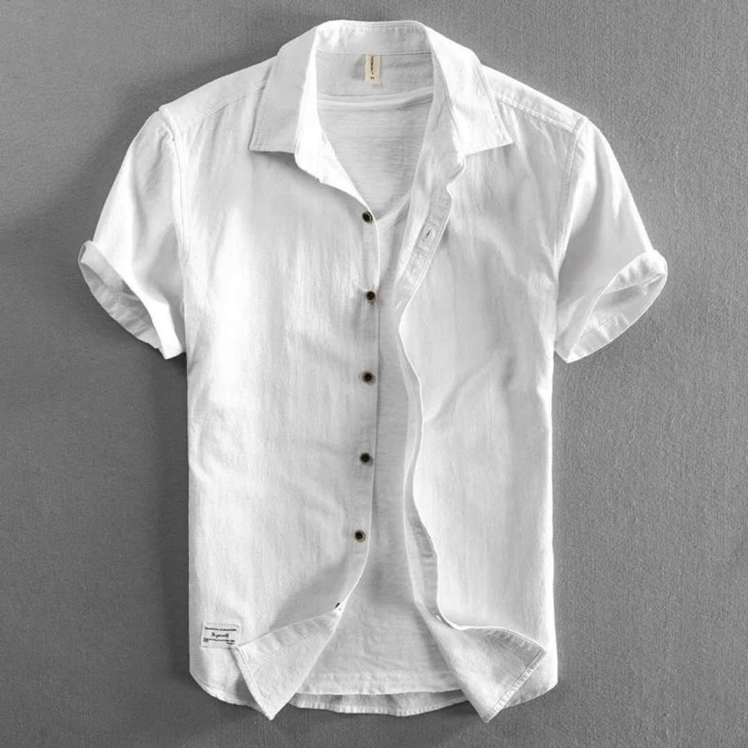 Camisa de verão em linho