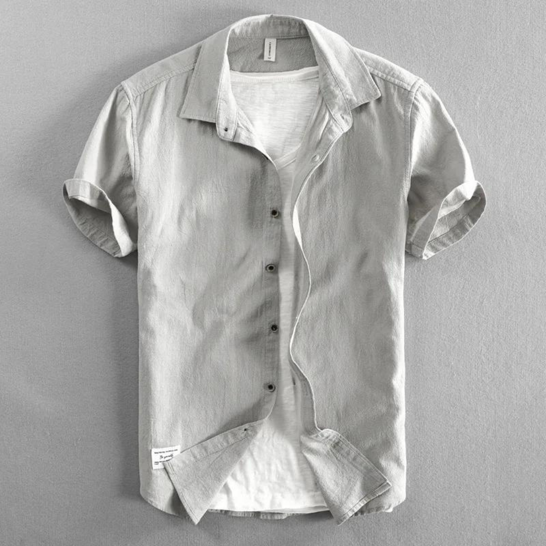 Camisa de verão em linho