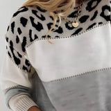 Julieta -  Camisola estampado de leopardo