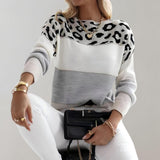 Julieta -  Camisola estampado de leopardo