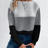 Silvia - Camisola de Malha com Efeito Gradiente