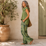 CONJUNTO JACINTA PORTO  – CONFORTO DESCONTRAÍDO COM ELEGÂNCIA ARTESANAL