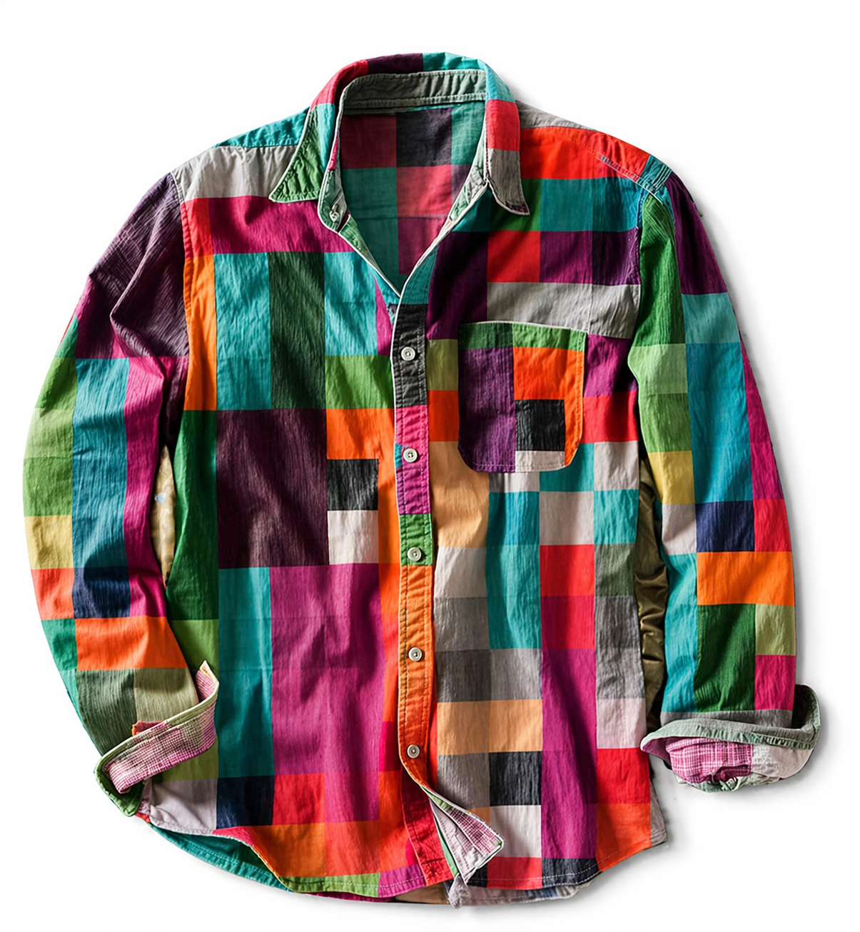 Moda Lusitana - Camisa Mosaico Confortável