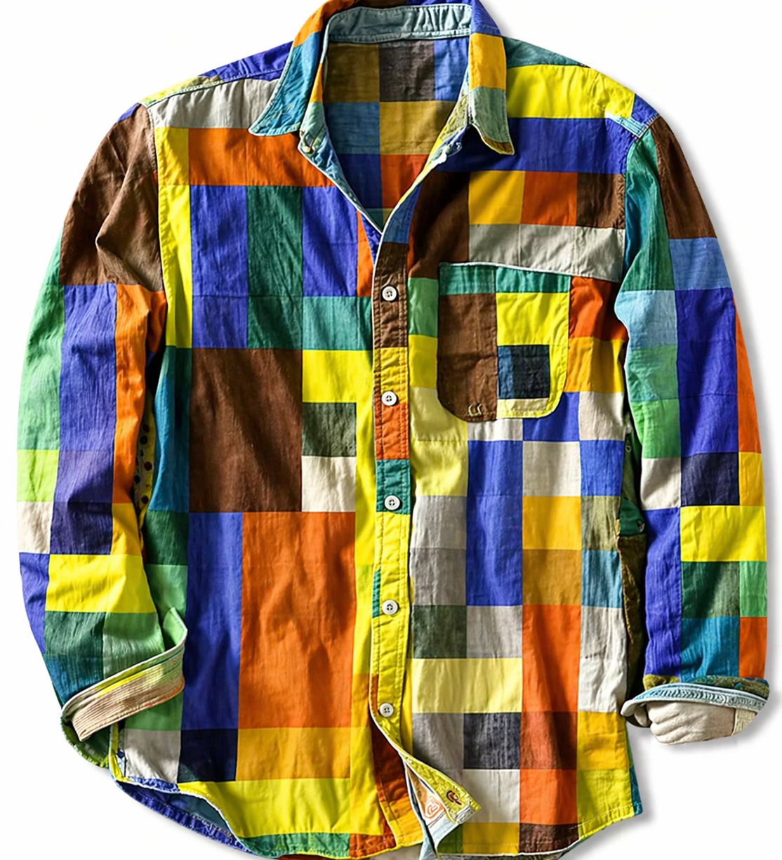 Moda Lusitana - Camisa Mosaico Confortável