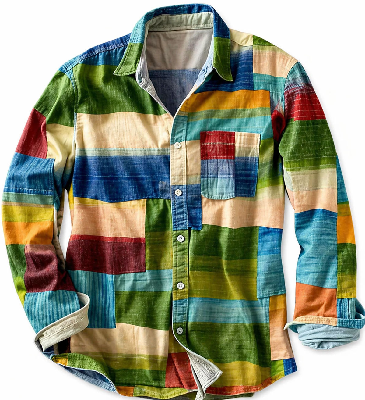 Moda Lusitana - Camisa Mosaico Confortável